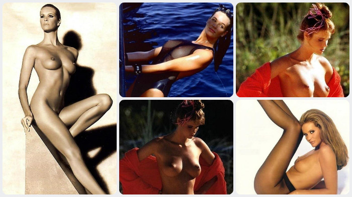 Сексуальная фотомодель из Австралии Эль Макферсон показывает свои голые прелести