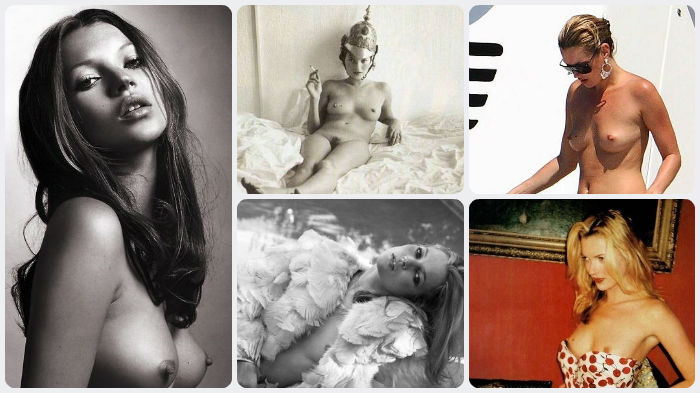 Наслаждаемся голыми прелестями британской супермодели Кейт Мосс