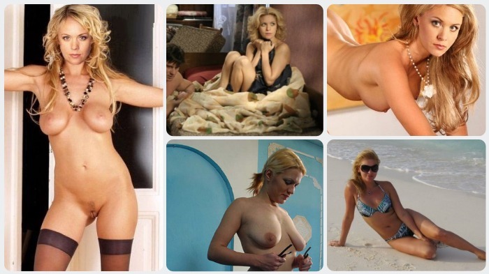 Желанная блондинка Анна Данькова предлагает для дрочки свои пикантные фото