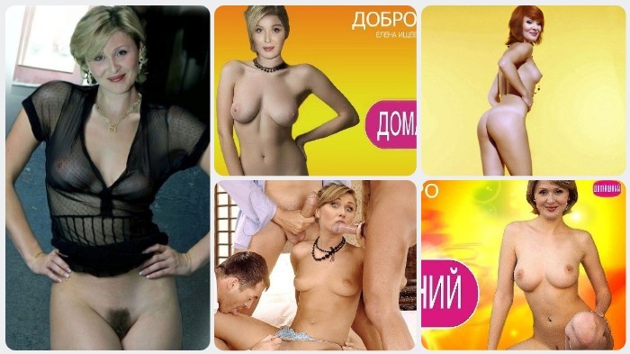Похабные эротические и порно фотки телеведущей Елены Ищеевой