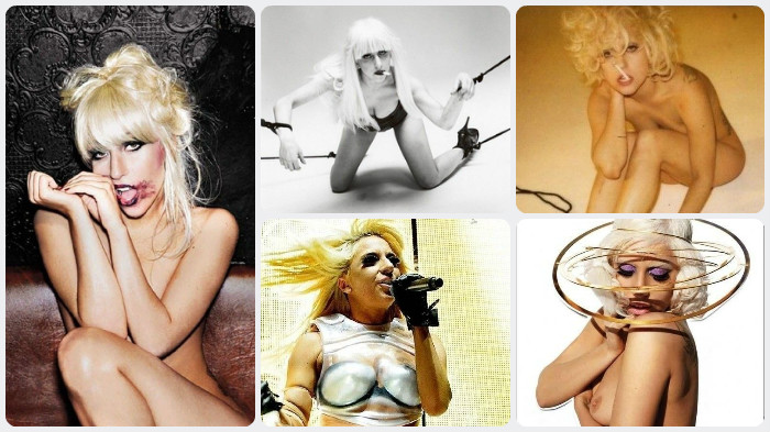 Леди Гага на пошлых и отвязных эротических фото